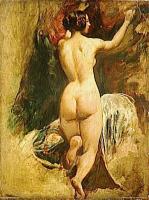 William Etty - Nude Woman from Behind